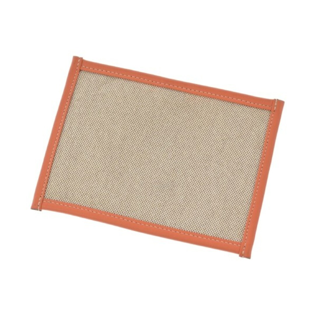 HERMES - HERMES エルメス ポーチ - オレンジ 【古着】【中古 HERMES - HERMES エルメス ポーチ - オレンジ 【古着】【中古