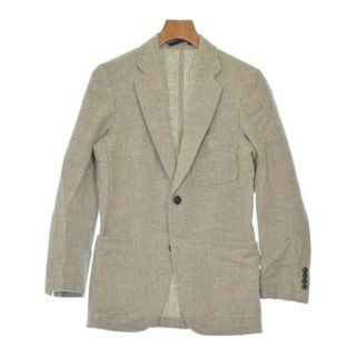 ベルベスト(BELVEST)のBelvest ベルベスト カジュアルジャケット 44(S位) ライトグレー 【古着】【中古】(テーラードジャケット)