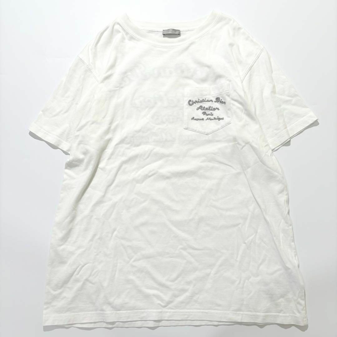 DIOR HOMME - 【極美品】Dior Homme Tシャツ 半袖 アトリエ刺繍 DIOR HOMME - 【極美品】Dior Homme Tシャツ 半袖 アトリエ刺繍