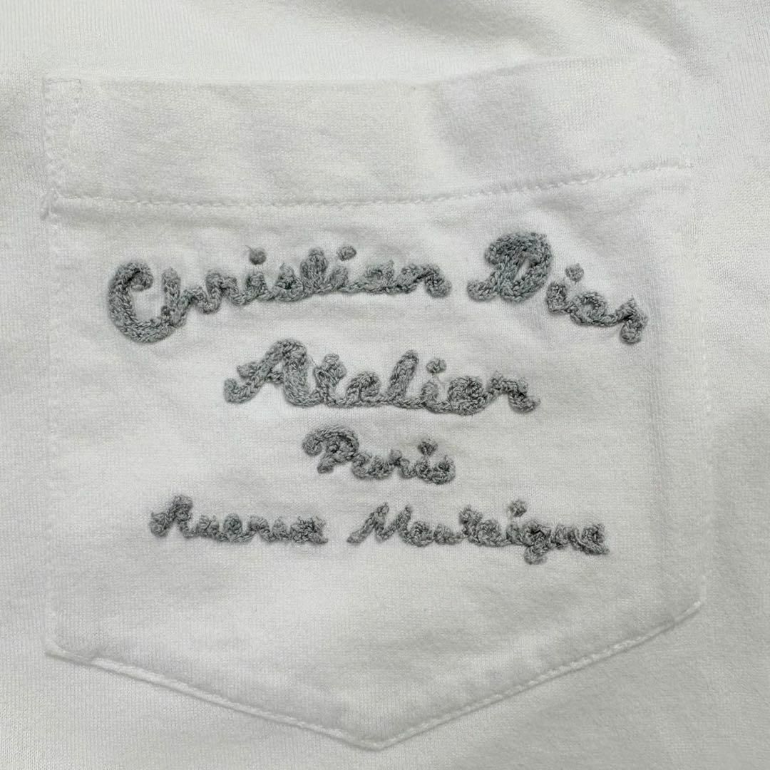 DIOR HOMME - 【極美品】Dior Homme Tシャツ 半袖 アトリエ刺繍 DIOR HOMME - 【極美品】Dior Homme Tシャツ 半袖 アトリエ刺繍