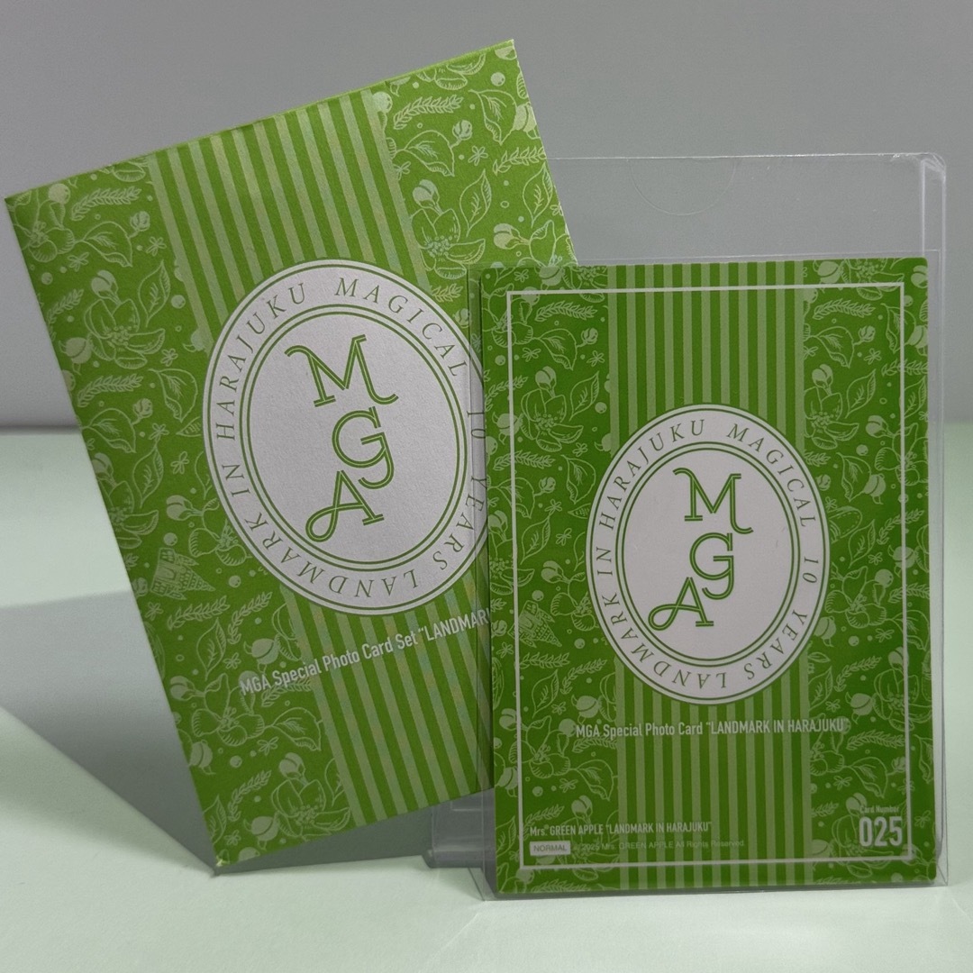 Mrs. GREEN APPLE ポップアップストアフォトカード025藤澤涼架の Mrs. GREEN APPLE ポップアップストアフォトカード025藤澤涼架の