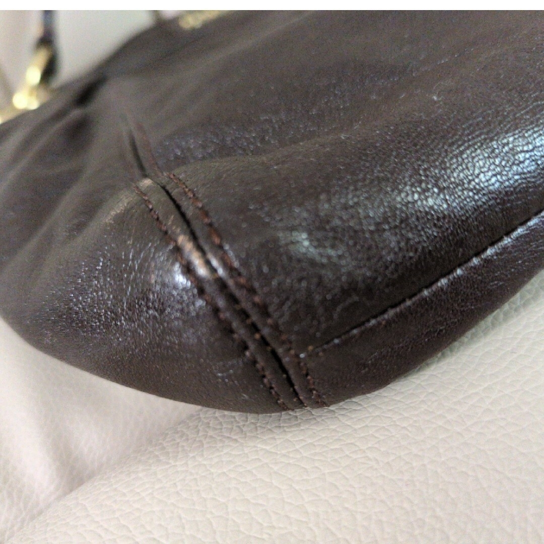 COACH - COACH ブラウン ショルダーバック 美品の通販 by M's COACH - COACH ブラウン ショルダーバック 美品の通販 by M's