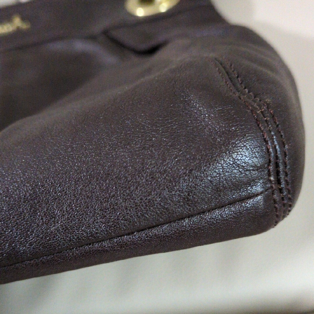 COACH - COACH ブラウン ショルダーバック 美品の通販 by M's COACH - COACH ブラウン ショルダーバック 美品の通販 by M's