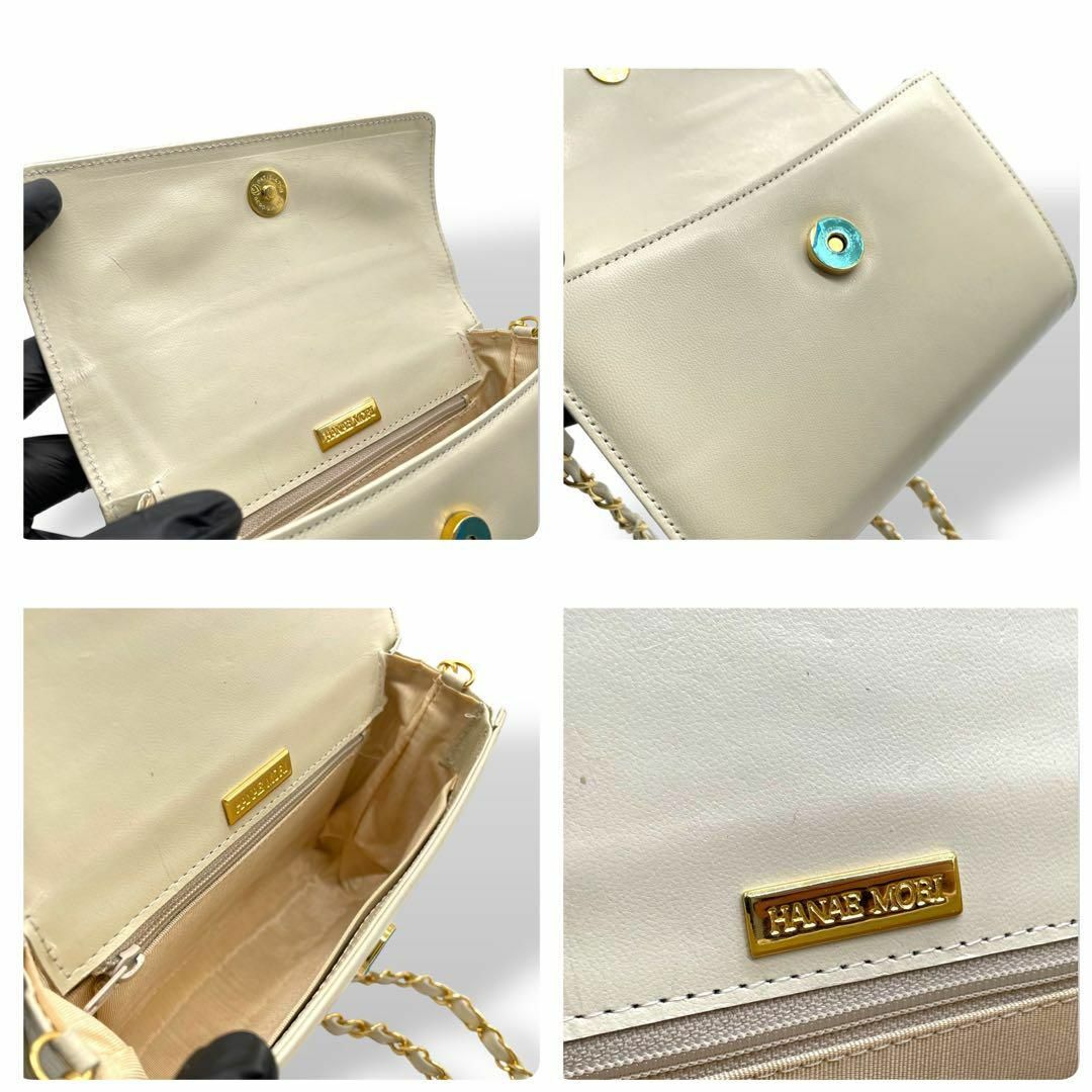 HANAE MORI - 美品 HANAE MORI ハナエモリ 森英恵 チェーン HANAE MORI - 美品 HANAE MORI ハナエモリ 森英恵 チェーン