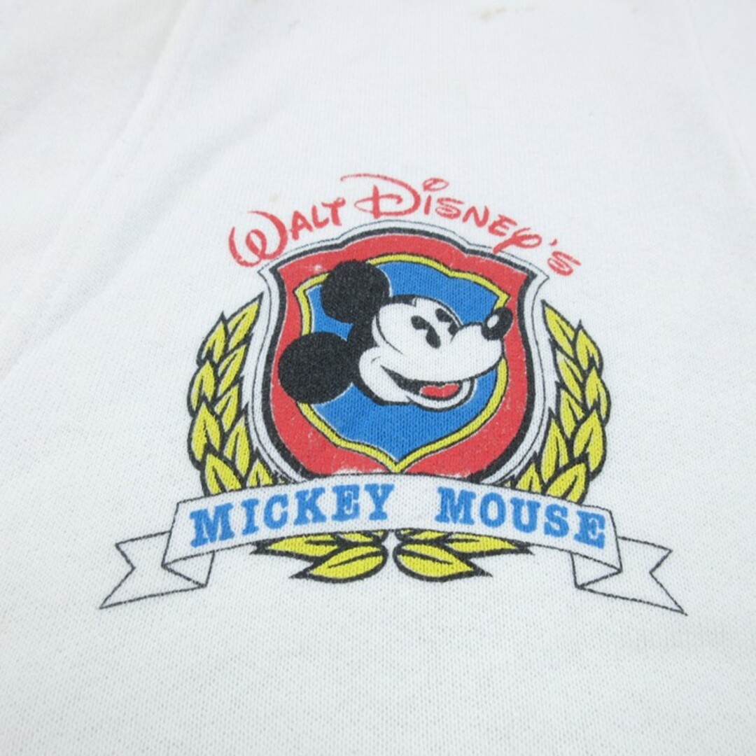 Disney - M☆古着 長袖 スウェット カーディガン メンズ 80年代 Disney - M☆古着 長袖 スウェット カーディガン メンズ 80年代