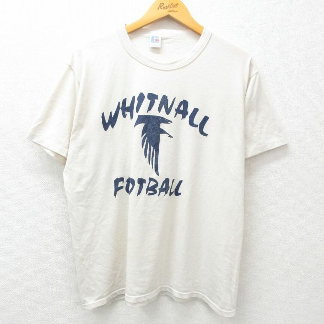 L☆古着 ラッセル 半袖 ビンテージ Tシャツ メンズ 80年代 80s L☆古着 ラッセル 半袖 ビンテージ Tシャツ メンズ 80年代 80s