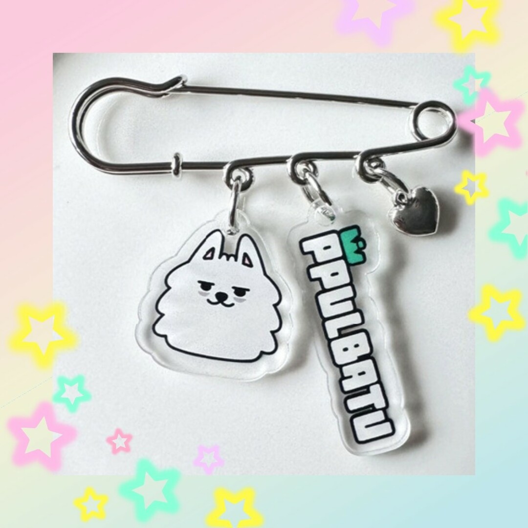 TOMORROW X TOGETHER - TXT プルバトゥ ピンブローチ TOMORROW X TOGETHER - TXT プルバトゥ ピンブローチ