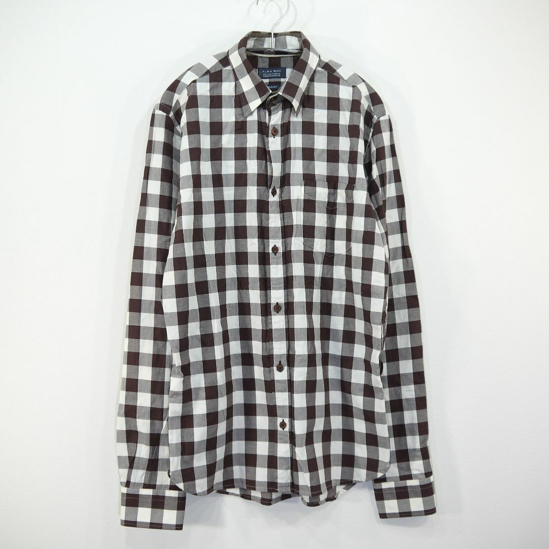 ZARA - ZARA MAN 長袖シャツ SLIM FITの通販 by usagi's shop ZARA - ZARA MAN 長袖シャツ SLIM FITの通販 by usagi's shop
