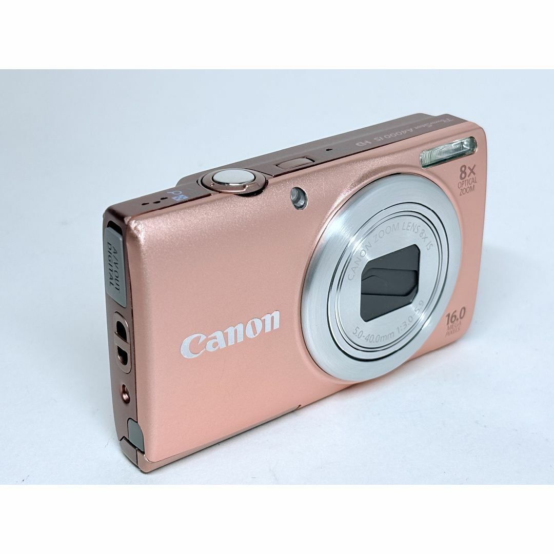 Canon - 元箱付き キヤノン PowerShot A4000 IS ピンクの通販 by Canon - 元箱付き キヤノン PowerShot A4000 IS ピンクの通販 by