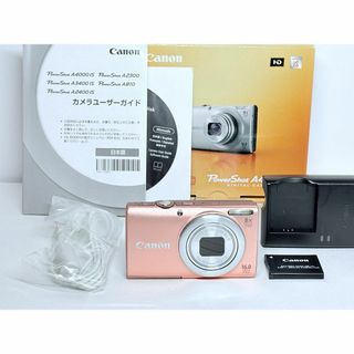 Canon - 元箱付き キヤノン PowerShot A4000 IS ピンクの通販 by Canon - 元箱付き キヤノン PowerShot A4000 IS ピンクの通販 by