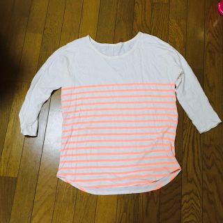 ギャップ(GAP)のGAP モダール混 五分袖Tシャツ(Tシャツ(長袖/七分))