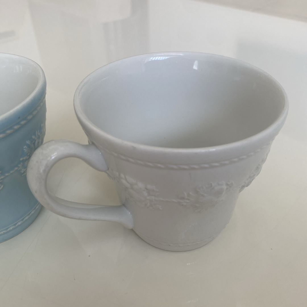 WEDGWOOD - ウェッジウッド マグカップ&プレート 2組セットの WEDGWOOD - ウェッジウッド マグカップ&プレート 2組セットの