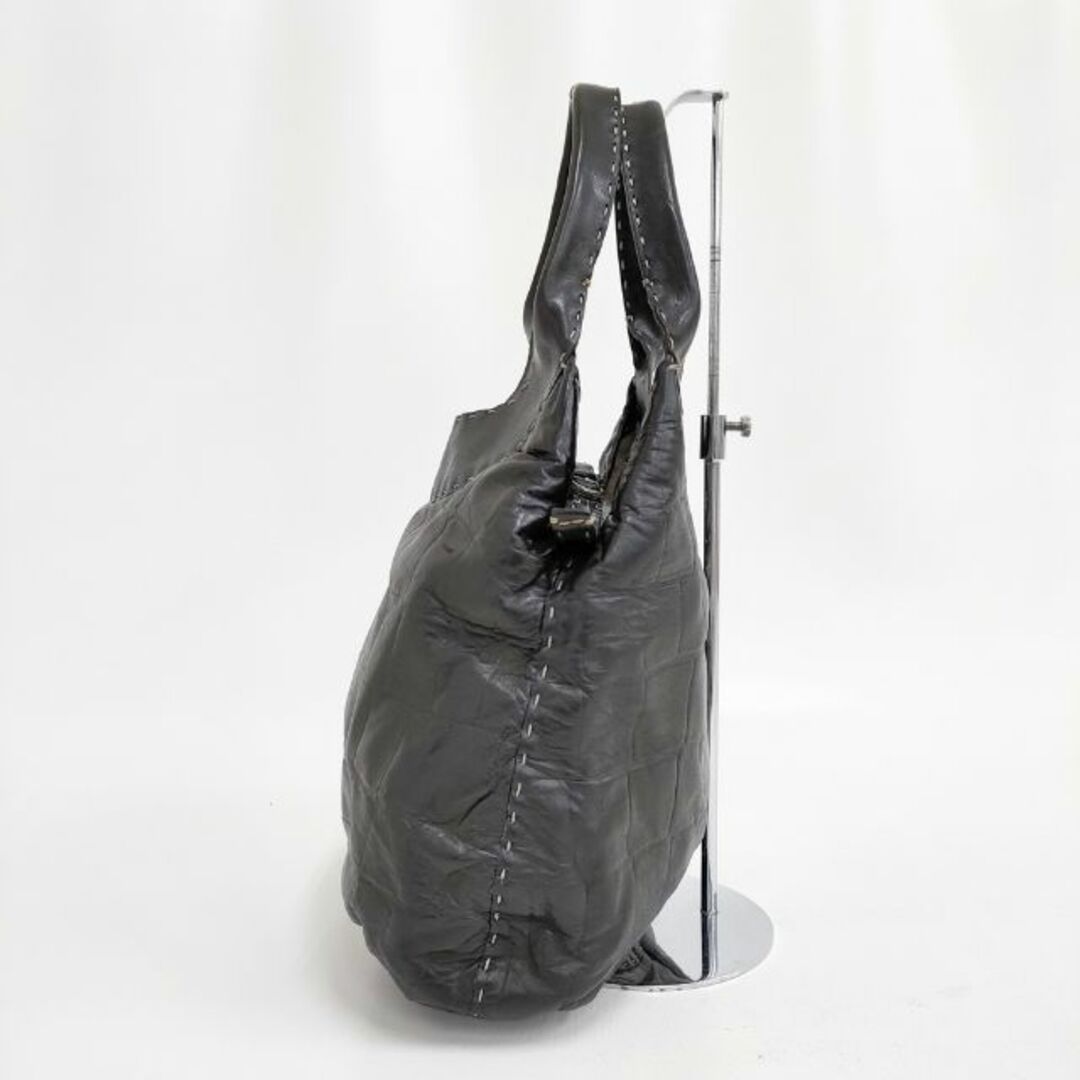 HENRY BEGUELIN - HENRY BEGUELIN レザー 型押し 革 オミノ刺繍 HENRY BEGUELIN - HENRY BEGUELIN レザー 型押し 革 オミノ刺繍