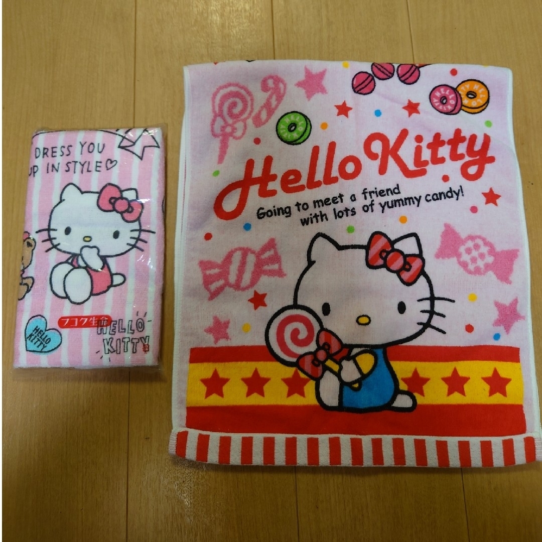 ハローキティ - キティ フェイスタオルの通販 by me's shop ハローキティ - キティ フェイスタオルの通販 by me's shop
