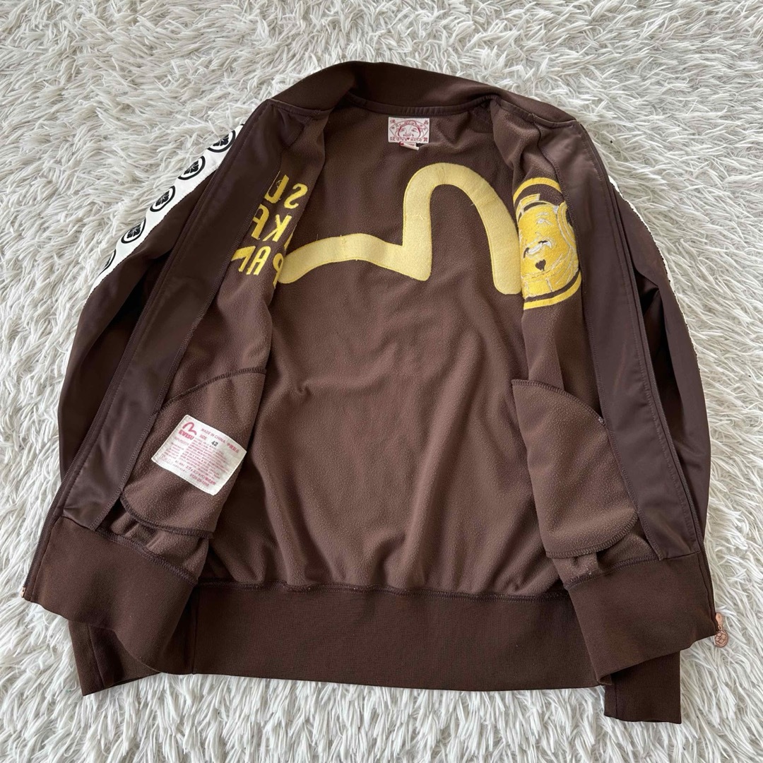 EVISU - 【EVISU】エヴィス 42 ジャージ トラックジャケット L EVISU - 【EVISU】エヴィス 42 ジャージ トラックジャケット L