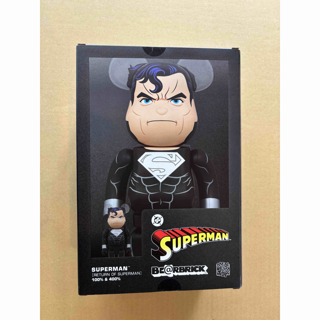 MEDICOM TOY - BE@RBRICK SUPERMAN 100% & 400% aの通販 by MEDICOM TOY - BE@RBRICK SUPERMAN 100% & 400% aの通販 by