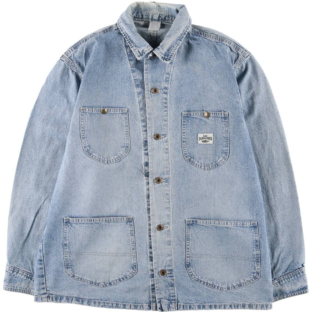 Lee - 古着 90年代 リー Lee DUNGAREES デニムカバーオール Lee - 古着 90年代 リー Lee DUNGAREES デニムカバーオール