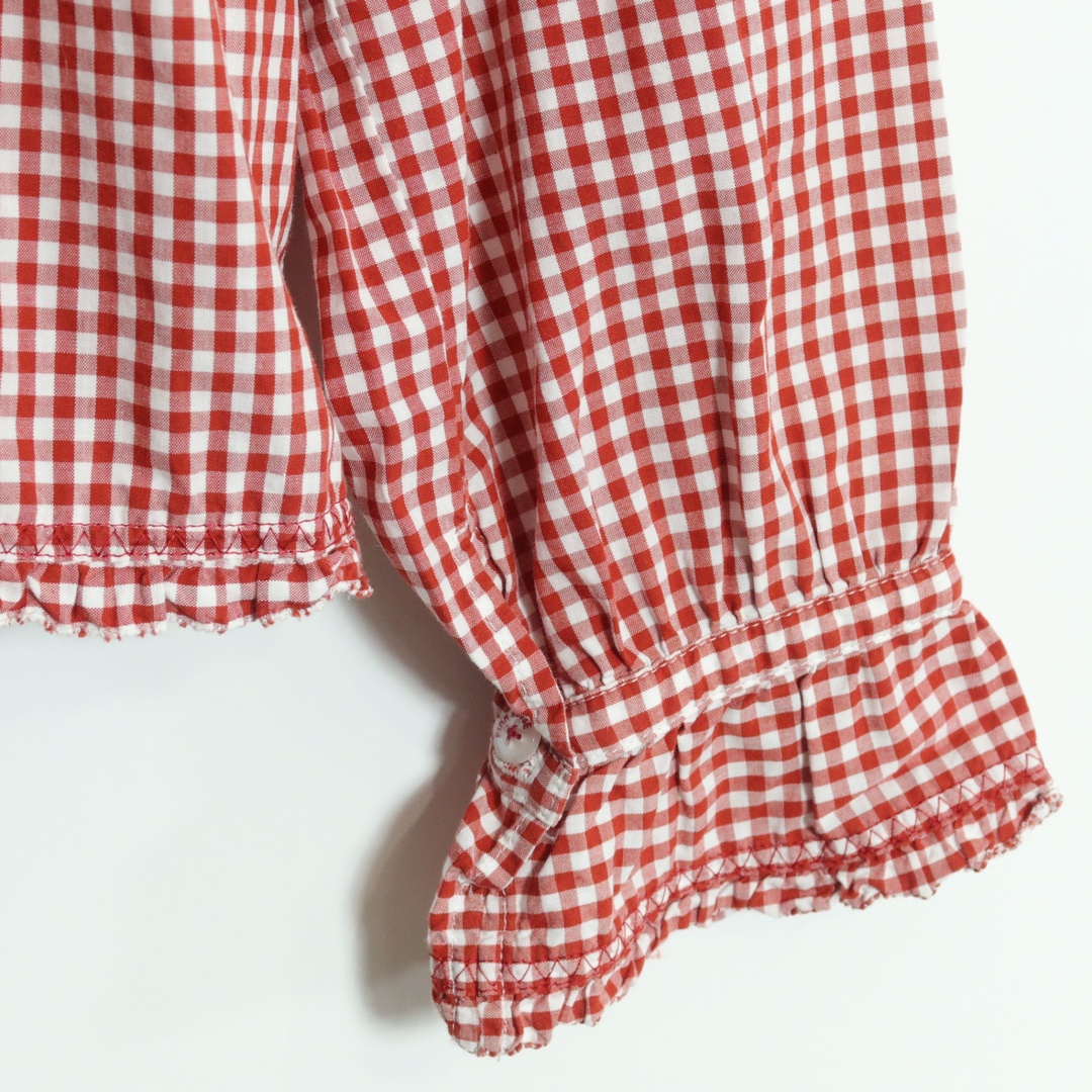 PINK HOUSE - 【美品】ピンクハウス☆長袖ブラウス ギンガム PINK HOUSE - 【美品】ピンクハウス☆長袖ブラウス ギンガム