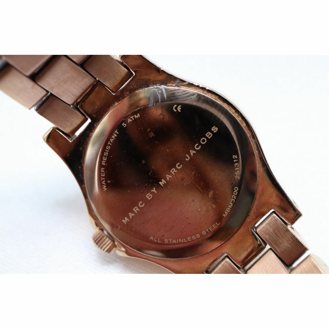 MARC BY MARC JACOBS - 【W229-1】動作品 電池交換済 マークバイ MARC BY MARC JACOBS - 【W229-1】動作品 電池交換済 マークバイ