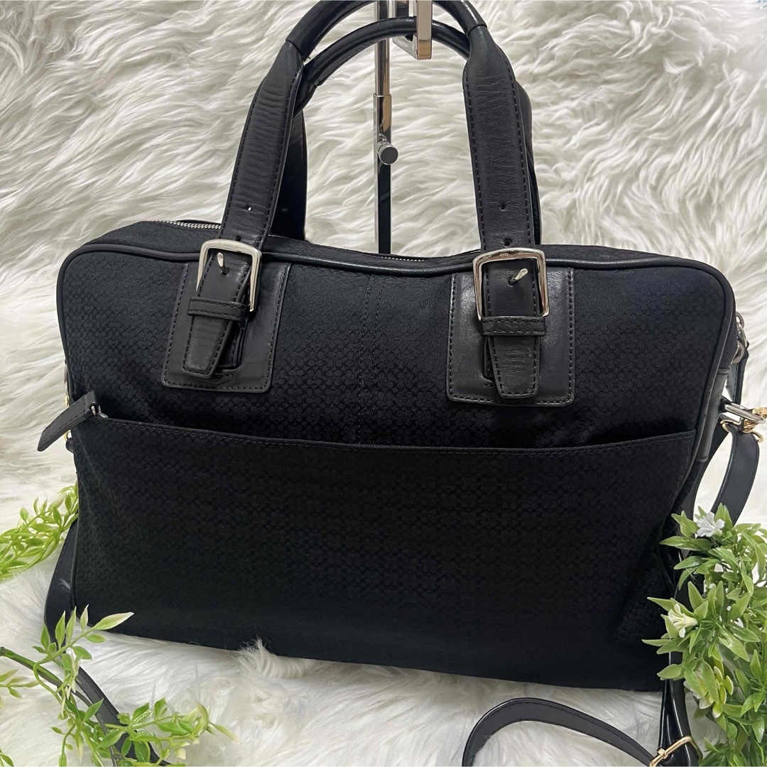 COACH - COACH コーチ 2way ショルダー バッグ ブリーフケース COACH - COACH コーチ 2way ショルダー バッグ ブリーフケース