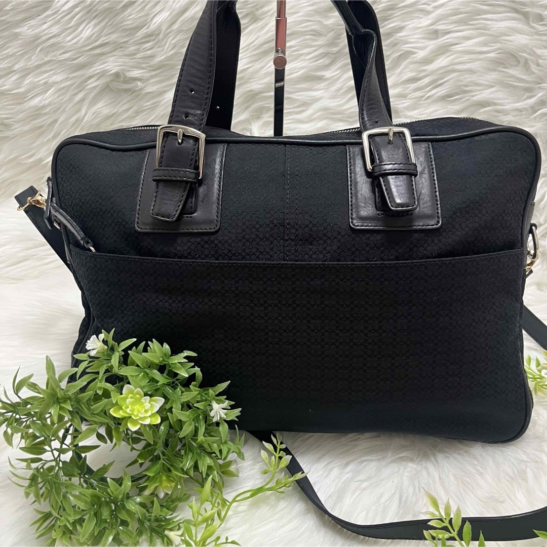 COACH - COACH コーチ 2way ショルダー バッグ ブリーフケース COACH - COACH コーチ 2way ショルダー バッグ ブリーフケース