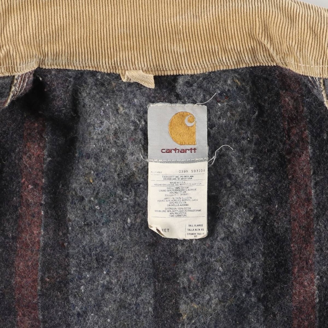 carhartt - 古着 90年代 カーハート Carhartt ミシガンチョア carhartt - 古着 90年代 カーハート Carhartt ミシガンチョア
