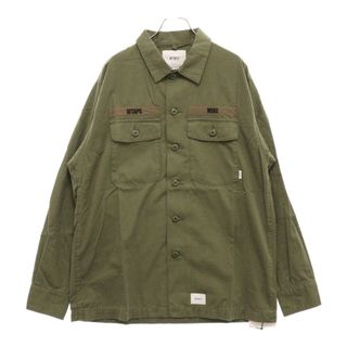 W)taps - WTAPS ダブルタップス 19AW BUDS LS SHIRT.COTTON W)taps - WTAPS ダブルタップス 19AW BUDS LS SHIRT.COTTON