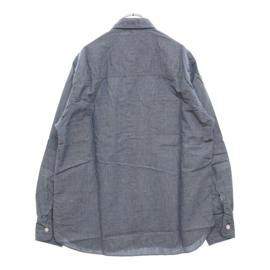 W)taps - WTAPS ダブルタップス 20SS CELL LS SHIRT INDIGO W)taps - WTAPS ダブルタップス 20SS CELL LS SHIRT INDIGO