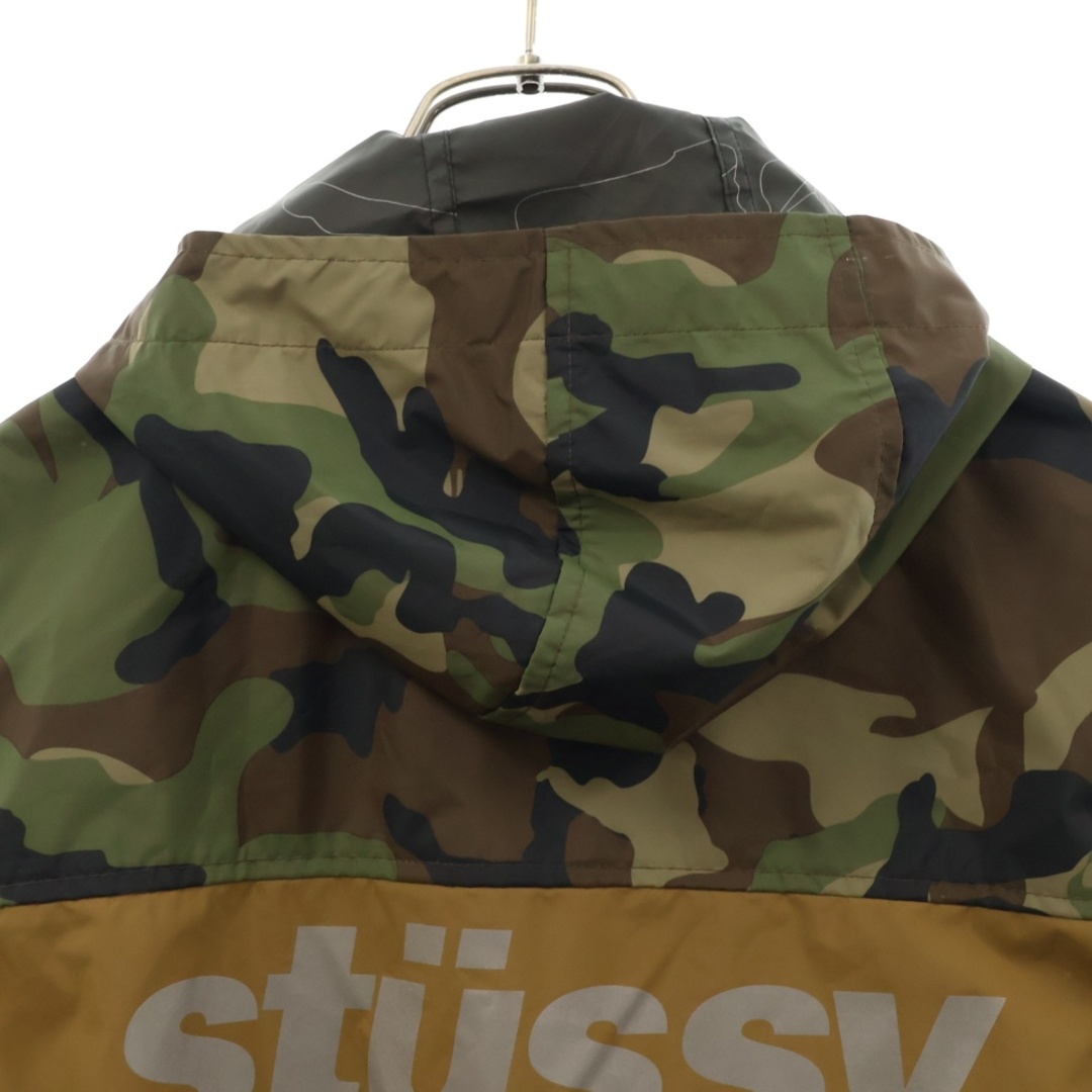 STUSSY - STUSSY ステューシー バックロゴプリント 迷彩柄 STUSSY - STUSSY ステューシー バックロゴプリント 迷彩柄