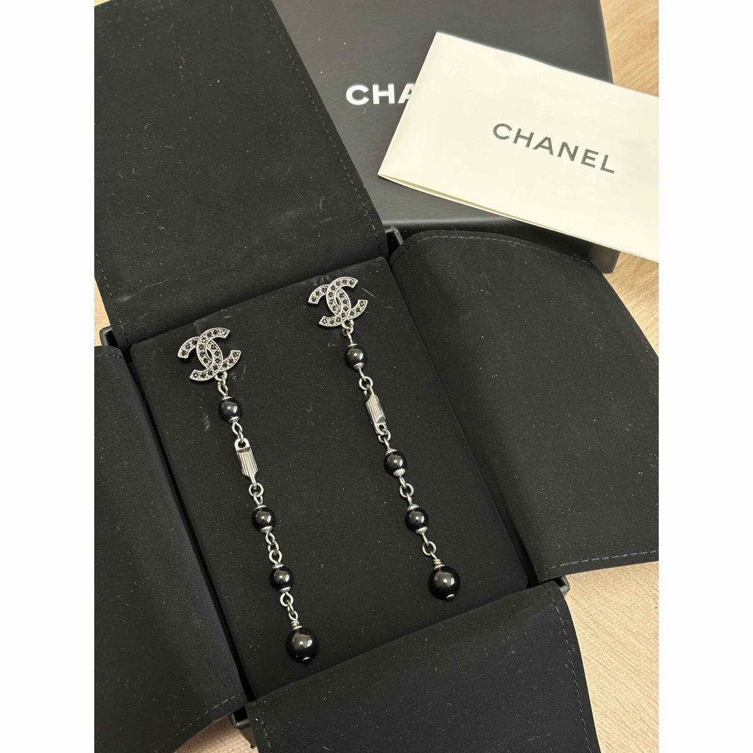 CHANEL - CHANEL ロングピアスの通販 by M's SHOP|シャネルなら CHANEL - CHANEL ロングピアスの通販 by M's SHOP|シャネルなら