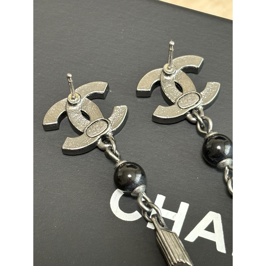CHANEL - CHANEL ロングピアスの通販 by M's SHOP|シャネルなら CHANEL - CHANEL ロングピアスの通販 by M's SHOP|シャネルなら
