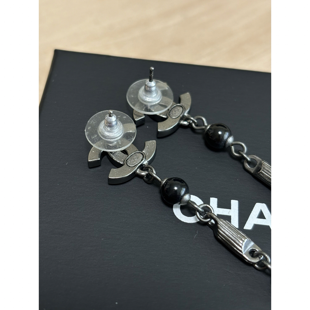 CHANEL - CHANEL ロングピアスの通販 by M's SHOP|シャネルなら CHANEL - CHANEL ロングピアスの通販 by M's SHOP|シャネルなら