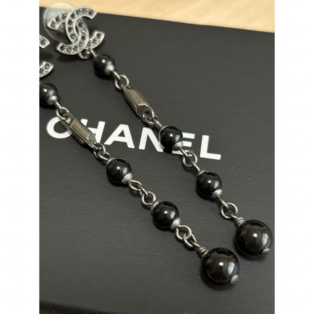 CHANEL - CHANEL ロングピアスの通販 by M's SHOP|シャネルなら CHANEL - CHANEL ロングピアスの通販 by M's SHOP|シャネルなら