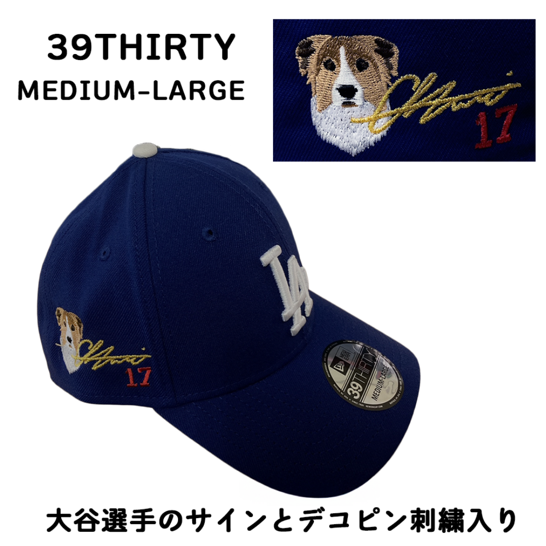 NEW ERA - ドジャース大谷選手サインとデコピンの刺繍入り NEW ERA - ドジャース大谷選手サインとデコピンの刺繍入り