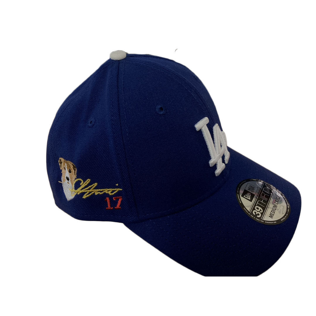 NEW ERA - ドジャース大谷選手サインとデコピンの刺繍入り NEW ERA - ドジャース大谷選手サインとデコピンの刺繍入り