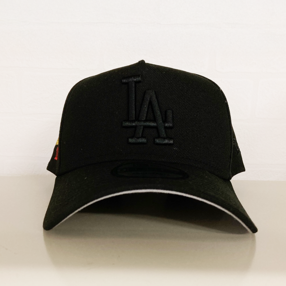 NEW ERA - ドジャースキャップ9FORTY(黒)大谷翔平選手のサイン NEW ERA - ドジャースキャップ9FORTY(黒)大谷翔平選手のサイン