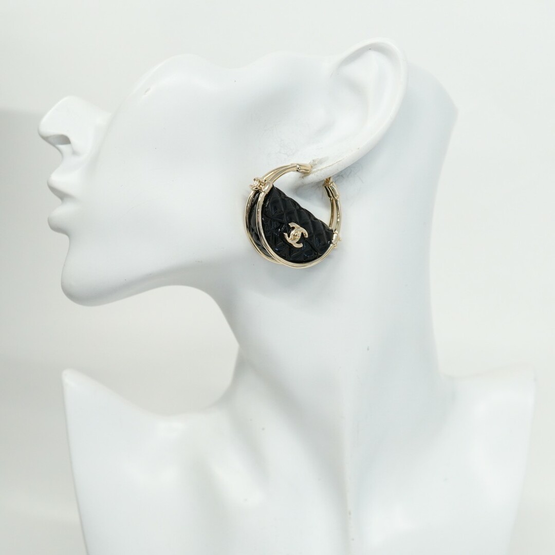 CHANEL - 【5jdb0052】シャネル ピアス ココマーク マトラッセ CHANEL - 【5jdb0052】シャネル ピアス ココマーク マトラッセ