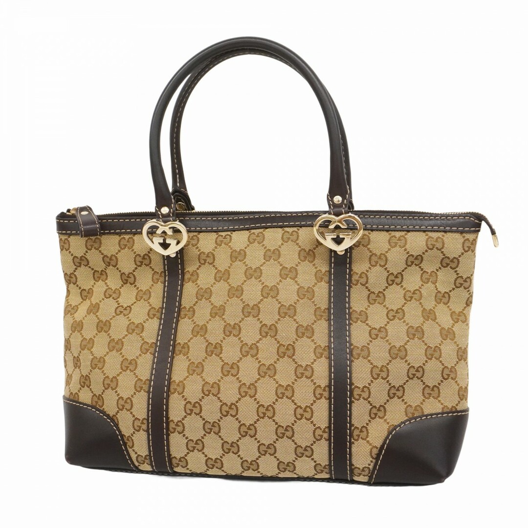 GUCCI - 【5da0720】グッチ トートバッグ GGキャンバス ラブリー GUCCI - 【5da0720】グッチ トートバッグ GGキャンバス ラブリー