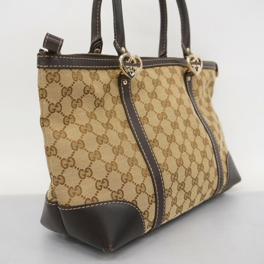 GUCCI - 【5da0720】グッチ トートバッグ GGキャンバス ラブリー GUCCI - 【5da0720】グッチ トートバッグ GGキャンバス ラブリー