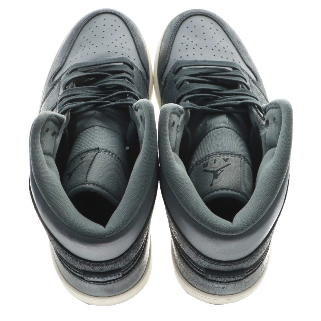 NIKE - NIKE ナイキ Women's Air Jordan 1 Mid SE Smoke Grey NIKE - NIKE ナイキ Women's Air Jordan 1 Mid SE Smoke Grey