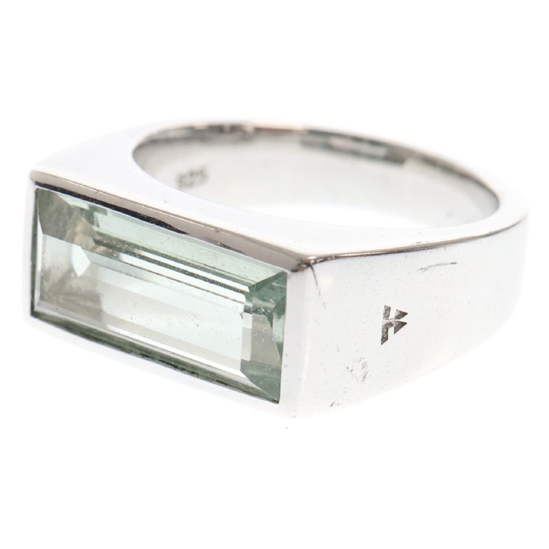 TOMWOOD トムウッド Peaky Ring White GREEN QUARTZ ピーキー TOMWOOD トムウッド Peaky Ring White GREEN QUARTZ ピーキー