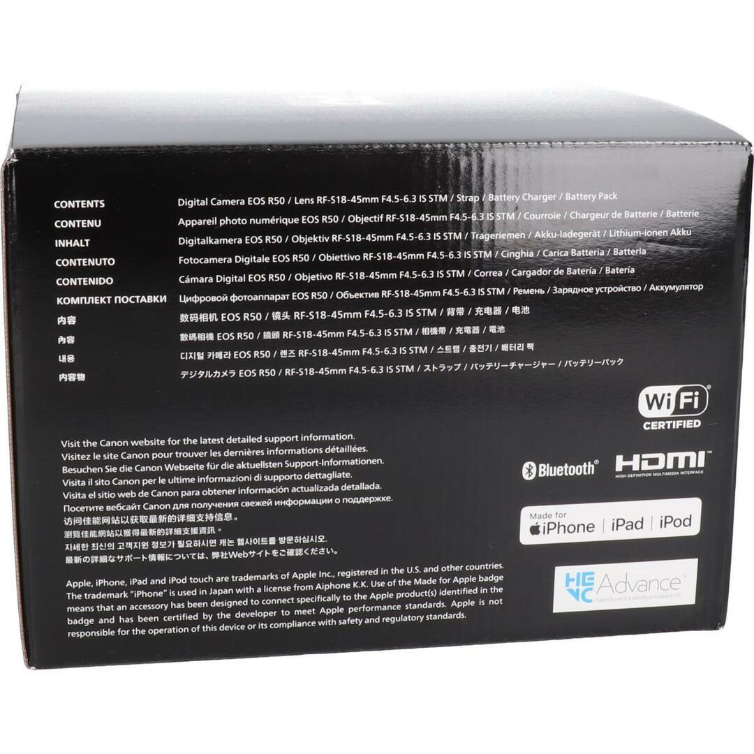 Canon - 【未使用品】CANON EOS R50 RF-S18 Canon - 【未使用品】CANON EOS R50 RF-S18