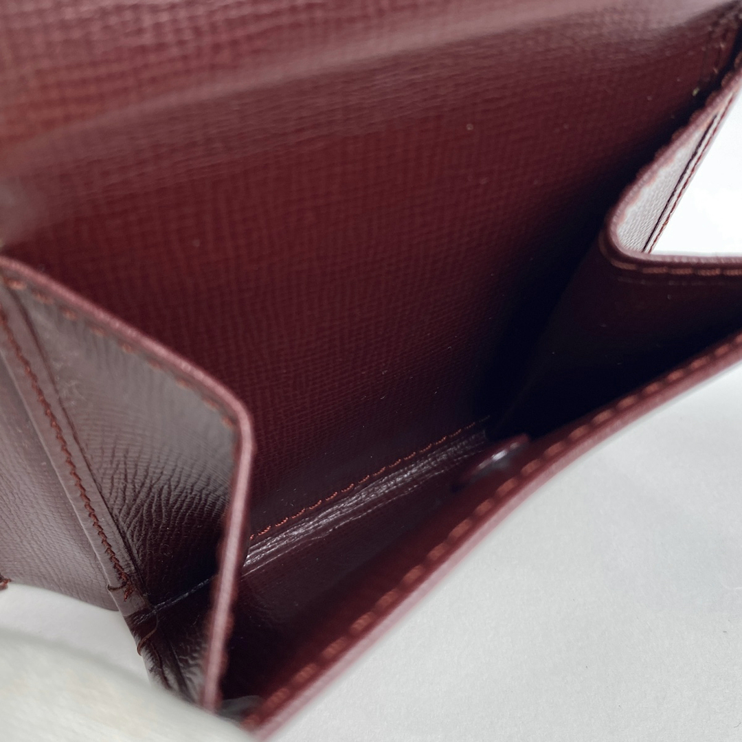 Cartier - カルティエ マストライン 二つ折り 財布 レディース Cartier - カルティエ マストライン 二つ折り 財布 レディース