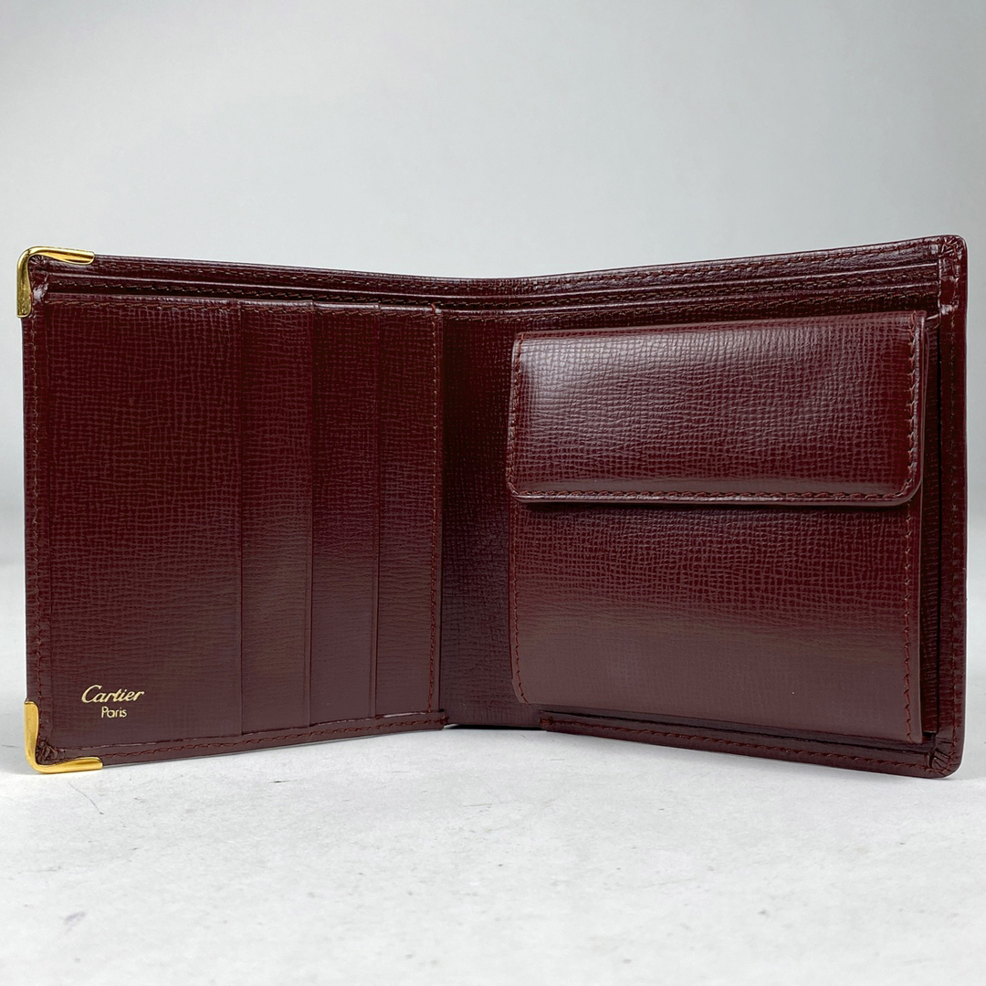 Cartier - カルティエ マストライン 二つ折り 財布 レディース Cartier - カルティエ マストライン 二つ折り 財布 レディース