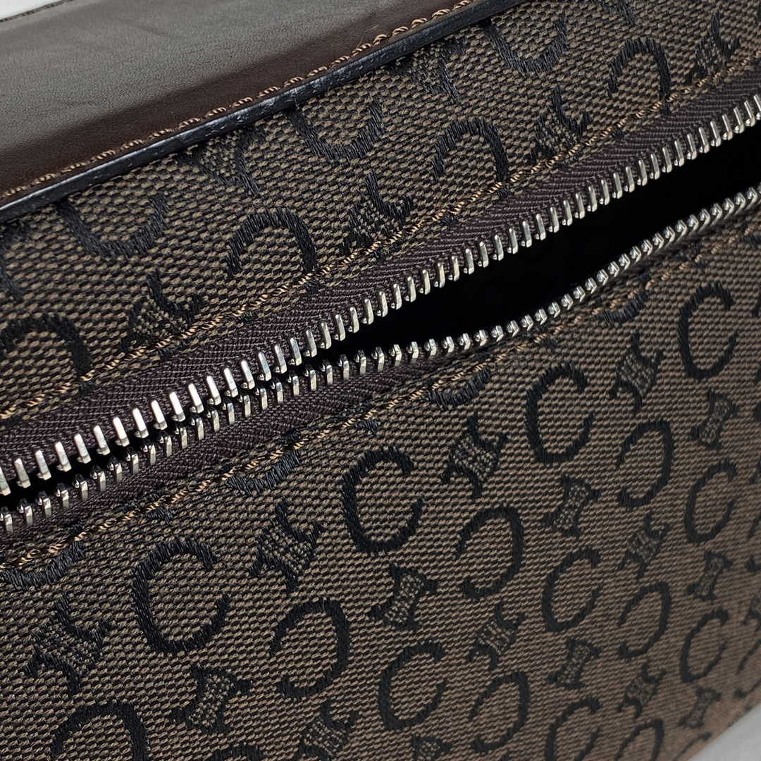 CELINE - セリーヌ Cマカダム柄 バニティバッグ レディース CELINE - セリーヌ Cマカダム柄 バニティバッグ レディース