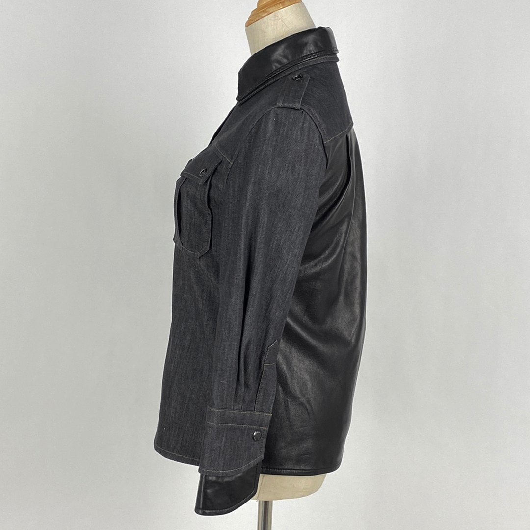 TOM FORD - トムフォード ロゴボタン デニムシャツ レディース TOM FORD - トムフォード ロゴボタン デニムシャツ レディース