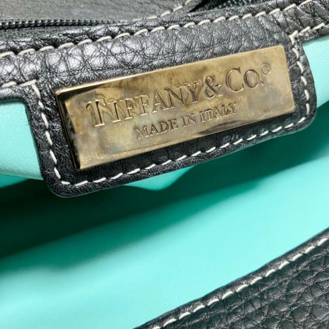 Tiffany & Co. - TIFFANY&Co.(ティファニー) ハンドバッグ - 黒 Tiffany & Co. - TIFFANY&Co.(ティファニー) ハンドバッグ - 黒