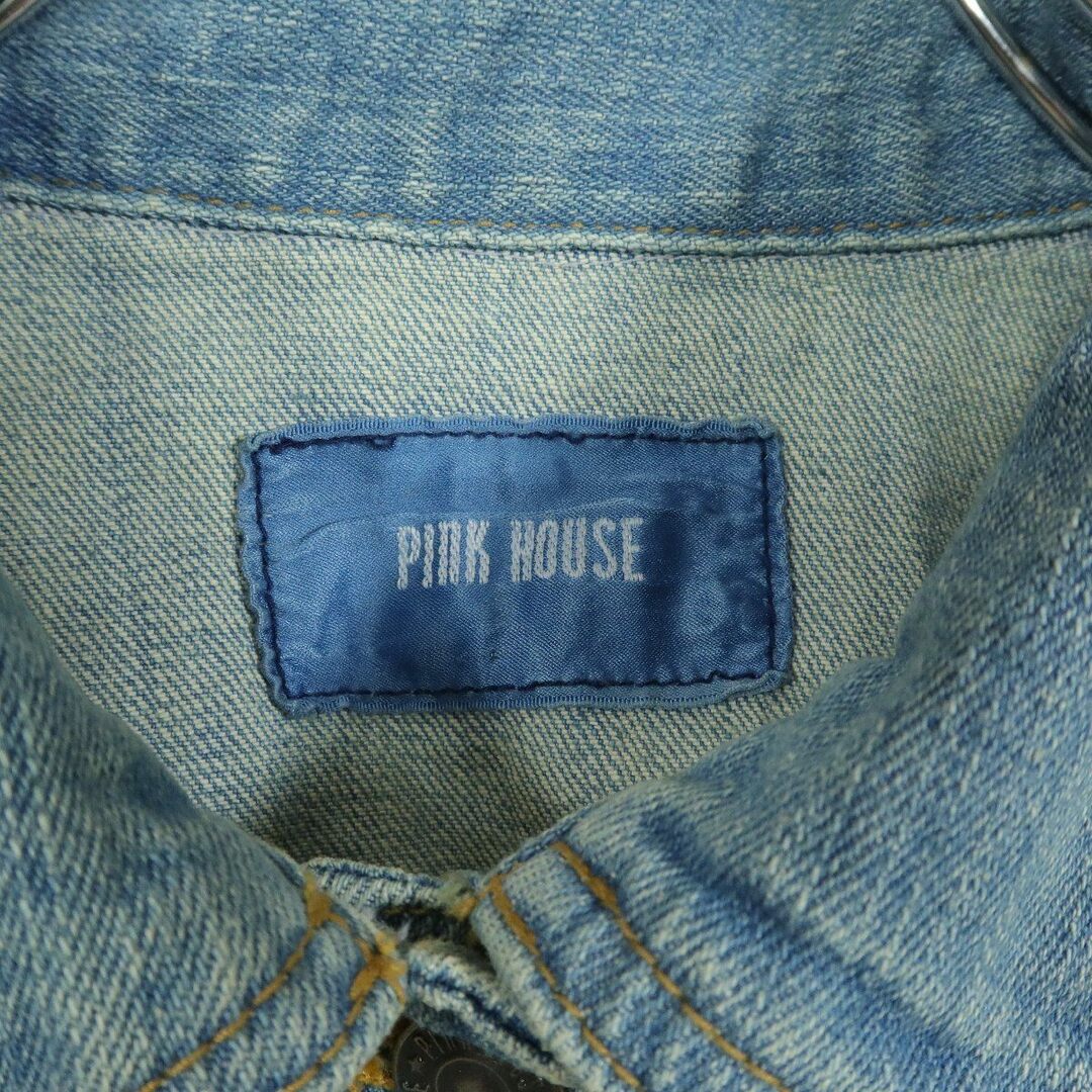 PINK HOUSE - ピンクハウス☆デニムジャケット ショート丈 PINK HOUSE - ピンクハウス☆デニムジャケット ショート丈