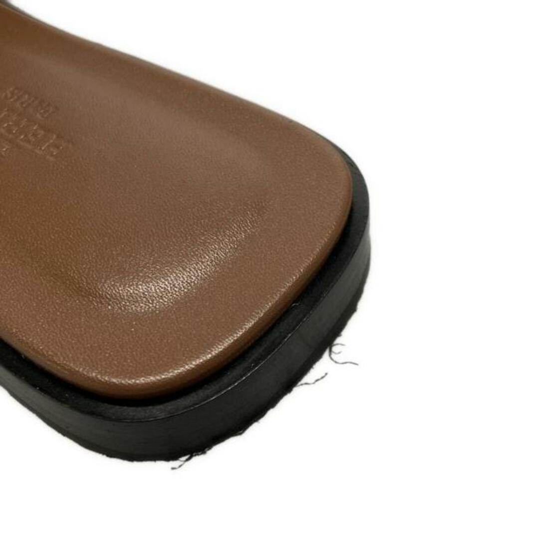HERMES - HERMES(エルメス) サンダル 37 1/2 レディース オラン HERMES - HERMES(エルメス) サンダル 37 1/2 レディース オラン
