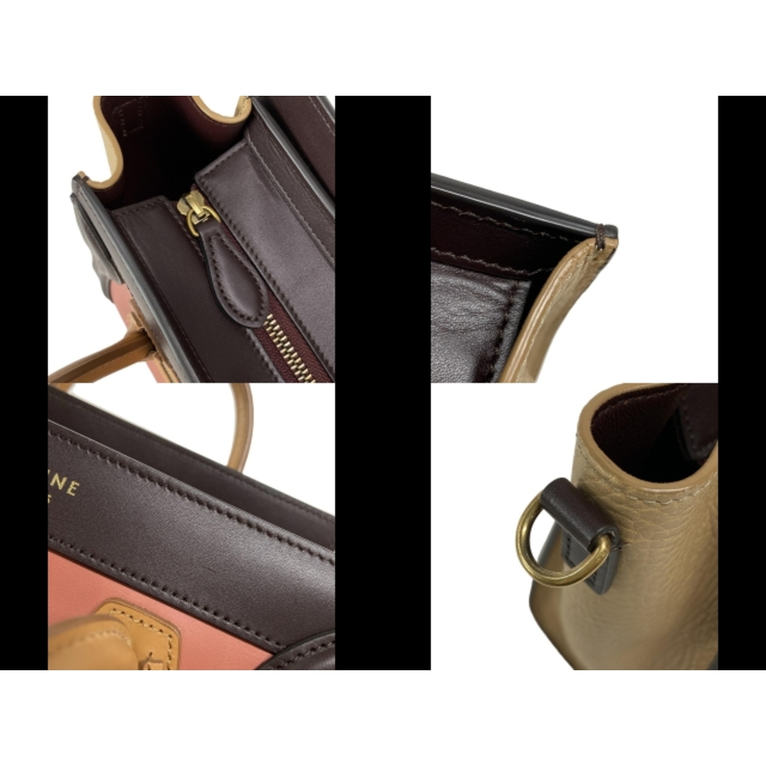 CELINE - CELINE(セリーヌ) ハンドバッグ ラゲージナノ CELINE - CELINE(セリーヌ) ハンドバッグ ラゲージナノ